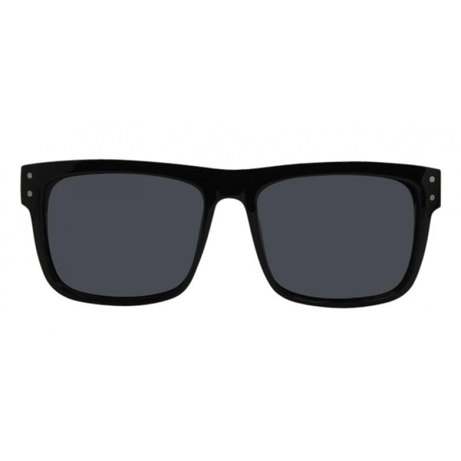 I-Sea V-Lander Sunglasses Black Gloss/Smoke Polarized