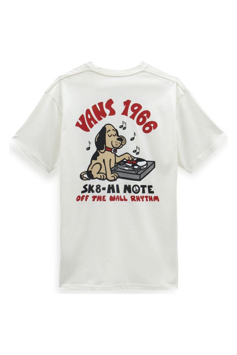 Vans Rhythm Pup Short Sleeve T-Shirt Marshmallow