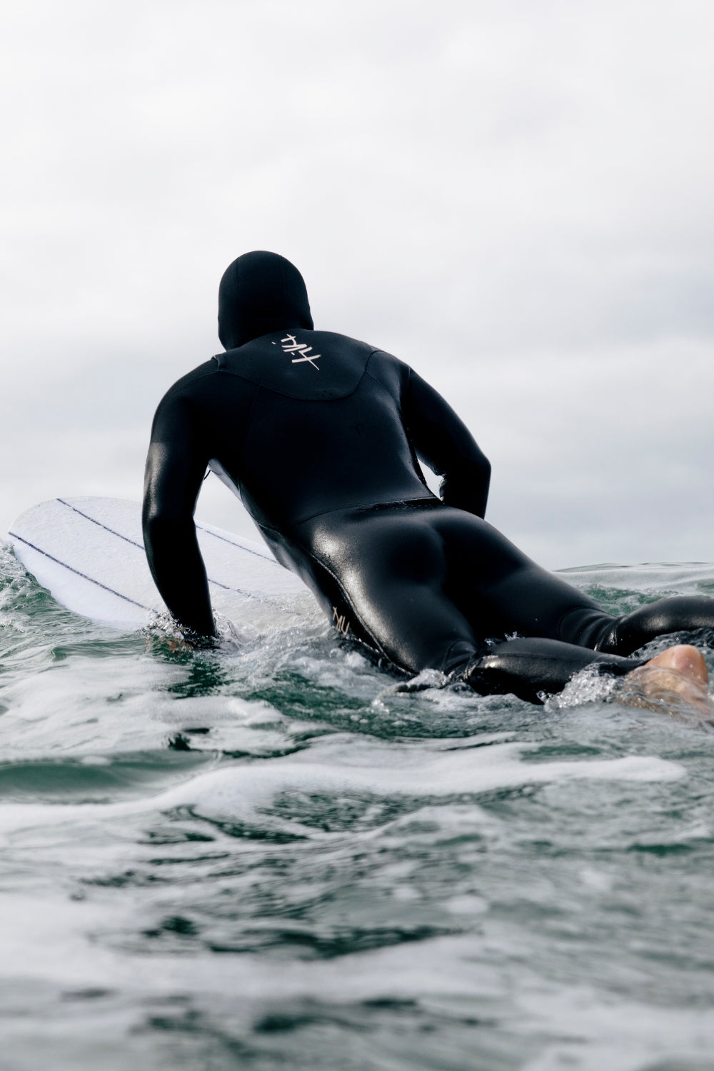 メンズウェア TIKI Tiki Zepha Eco 5/4/3 Men'S Chest Zip Hooded Wetsuit Black