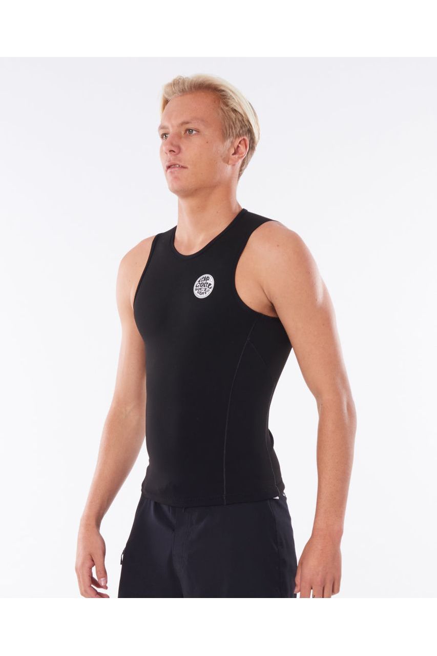 Rip Curl FlashBomb 0.5mm Sleveless Vest Black