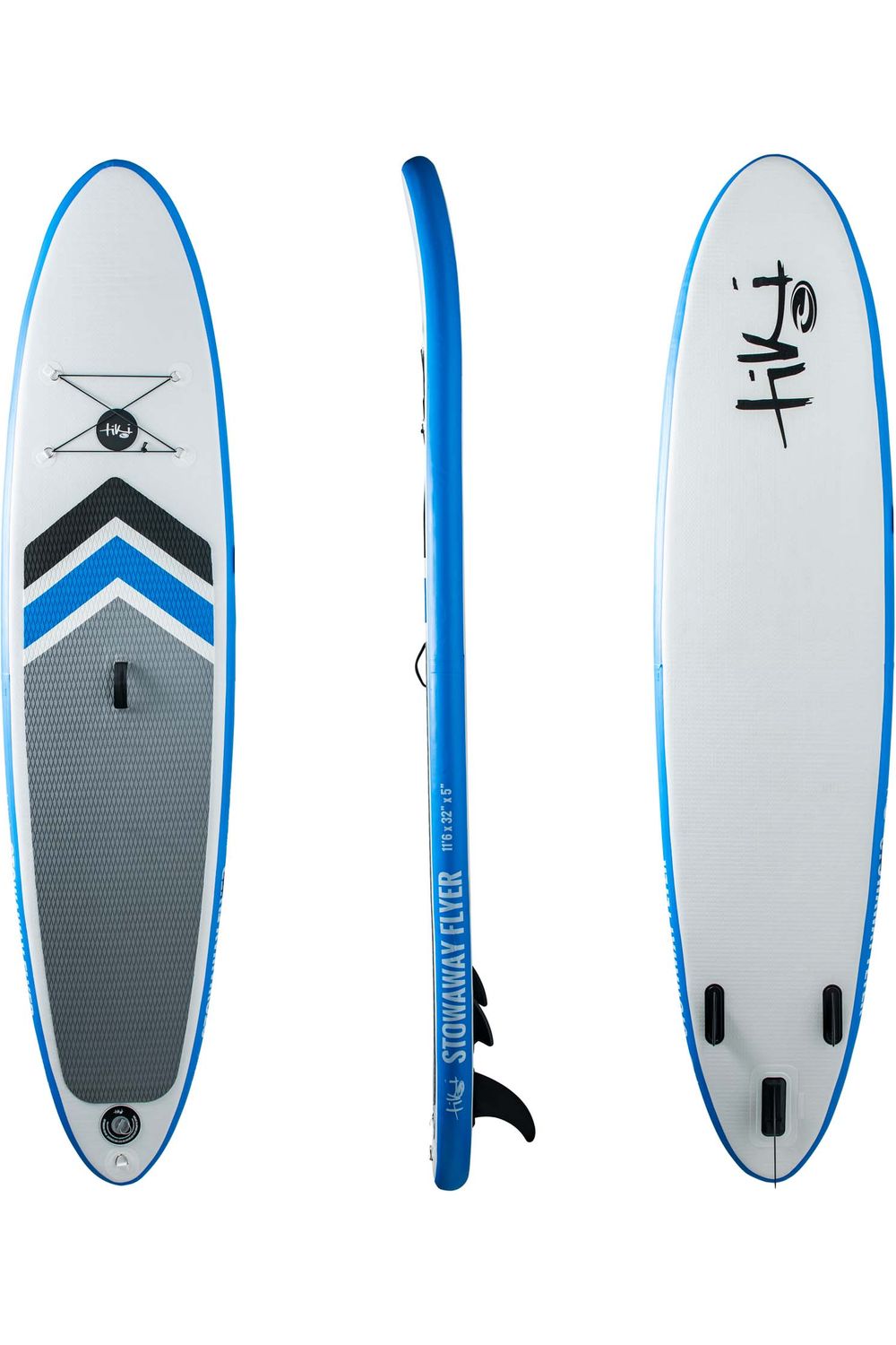 Tiki 11'6 Stowaway Flyer Inflatable Sup + Accessories Pack With Paddle