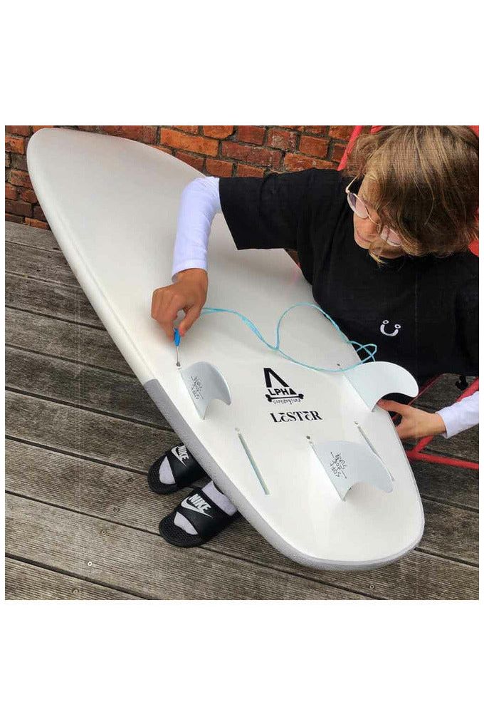 Soft Dog Alpha Dog 4'10" Surfboard With Futures 5 Fins