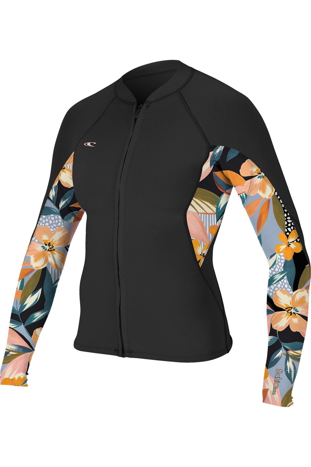 O'Neill Women's Bahia 1 0.5mm FZ Jacket Wetsuit