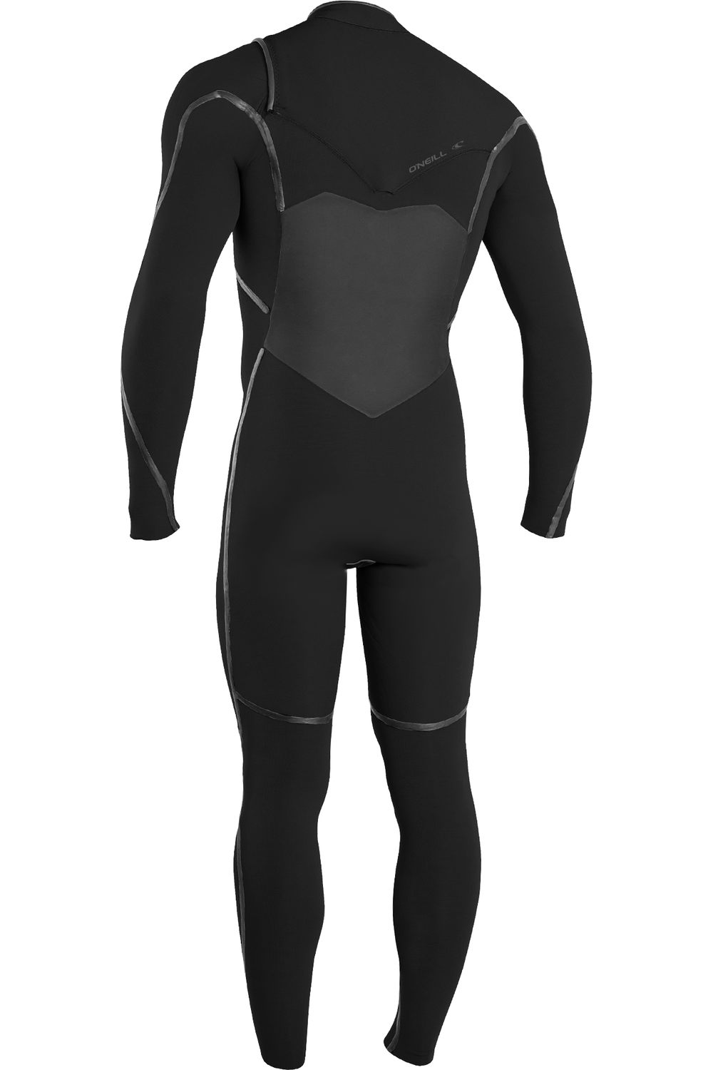 O'Neill Pyscho Tech 5/4+ Chest Zip Black