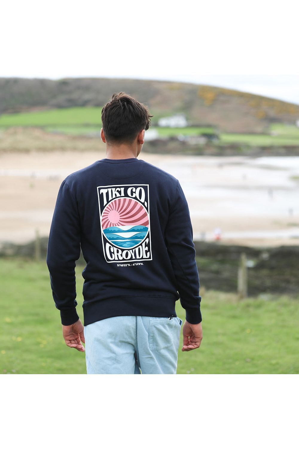 Tiki Croyde Destination Sweatshirt Navy