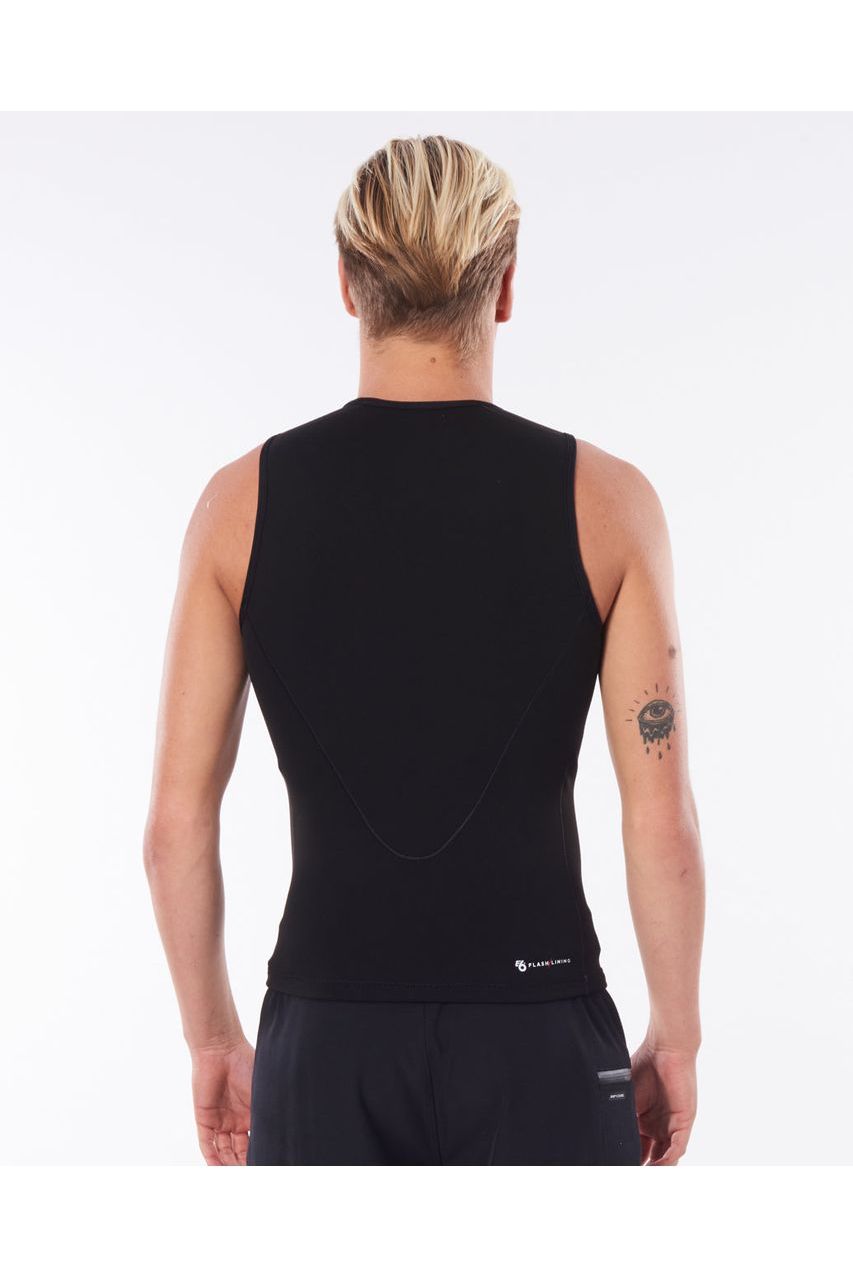 Rip Curl FlashBomb 0.5mm Sleveless Vest Black