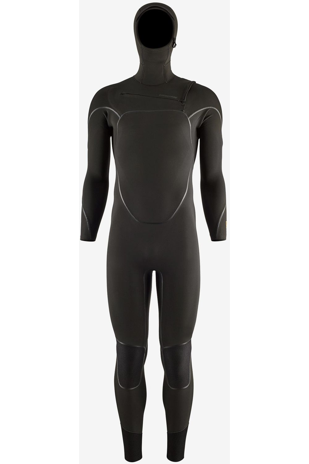 Patagonia R3 Yulex Front Zip Hooded Full Suit Black