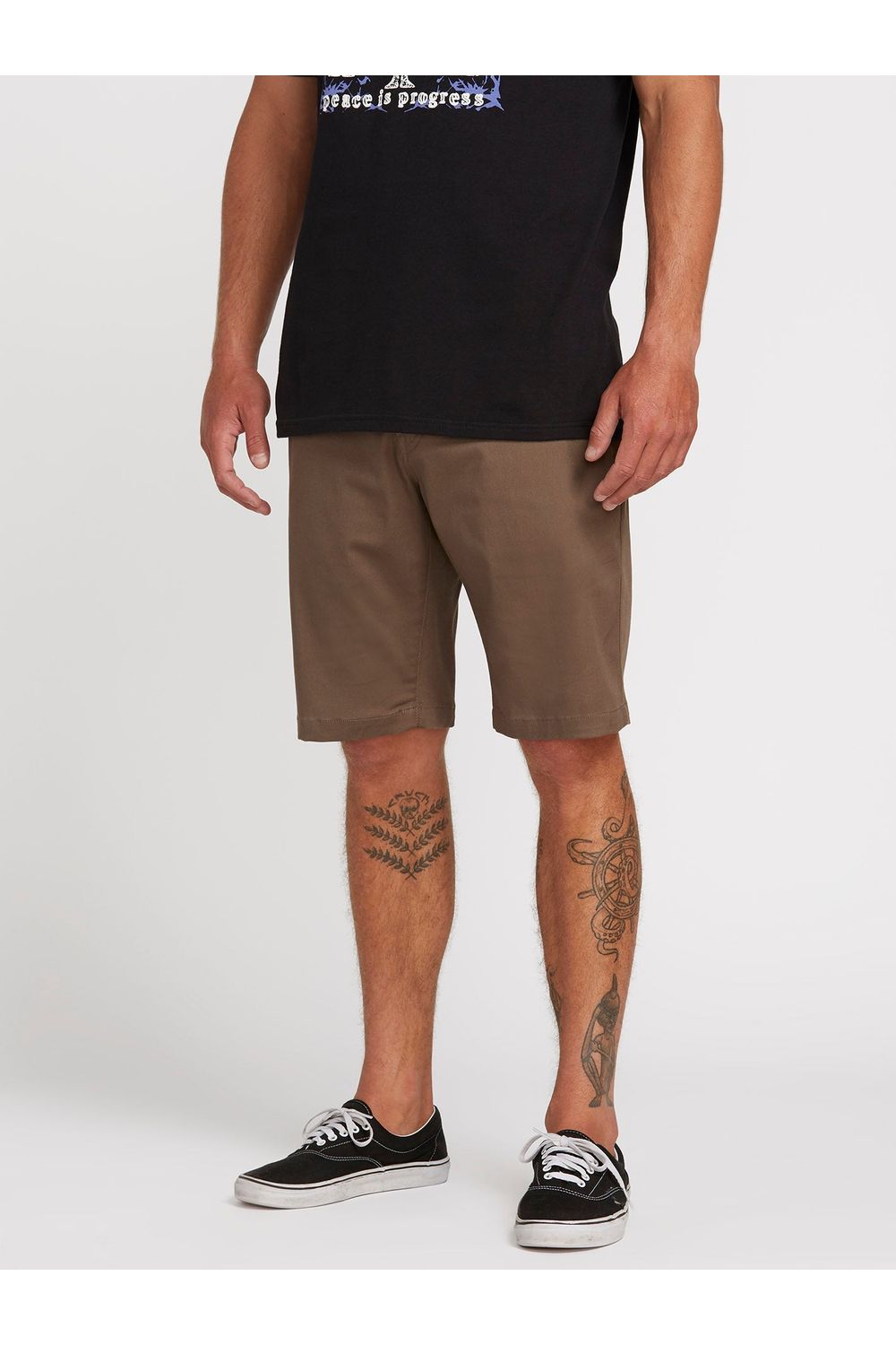Volcom Frickin Modern Stretch Short 21 Mushroom