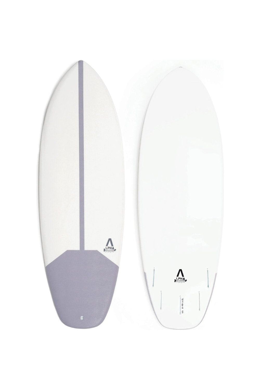 Soft Dog Alpha Dog 5'6" Surfboard With Futures 5 Fins