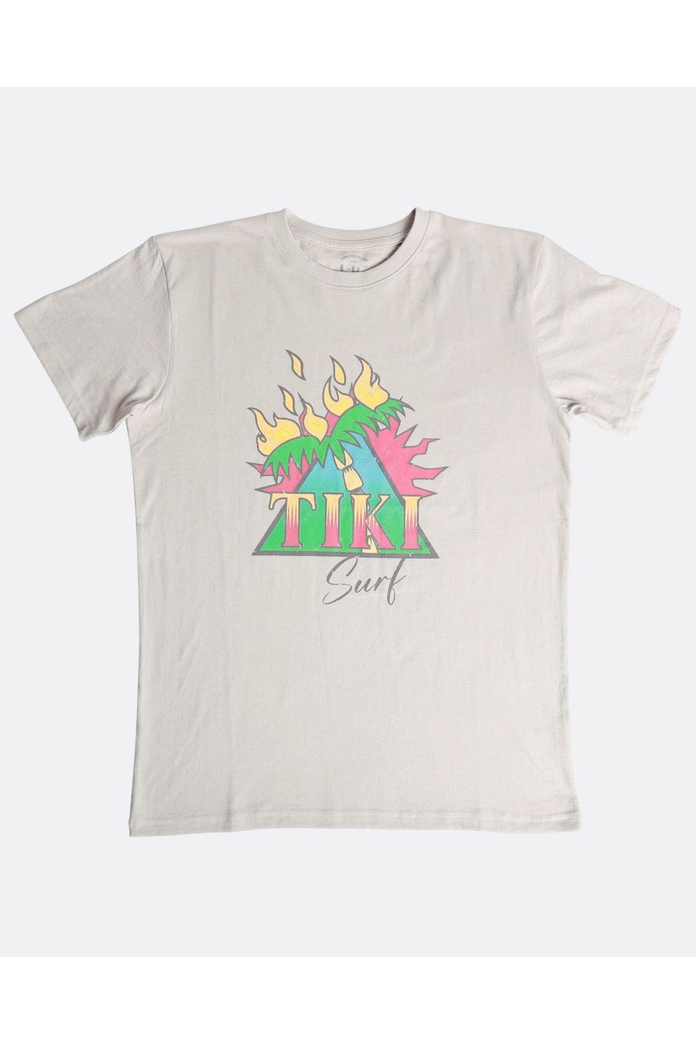 Tiki Burning Palm Short Sleeve T-Shirt