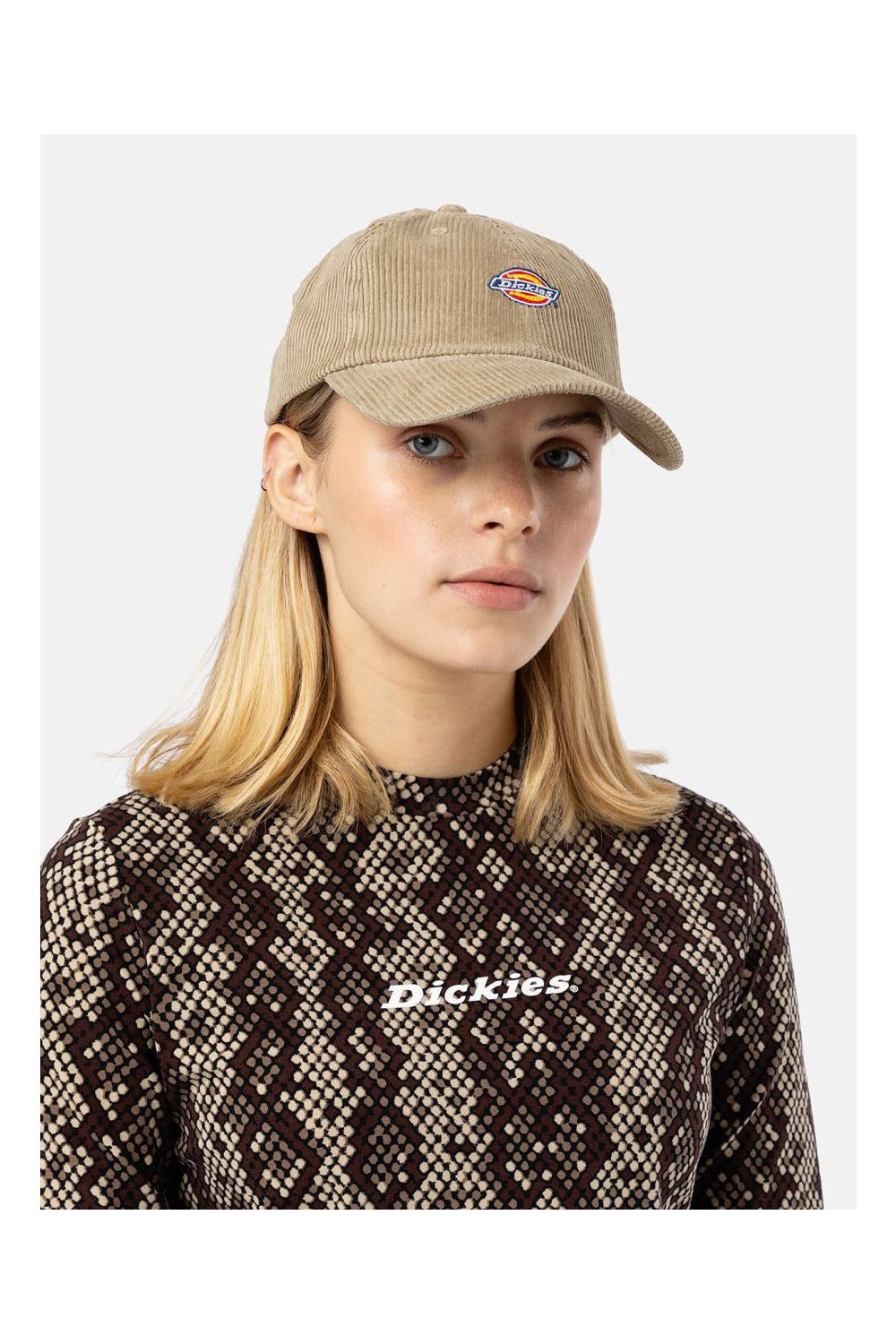 Dickies Hardwick Cord Cap Khaki