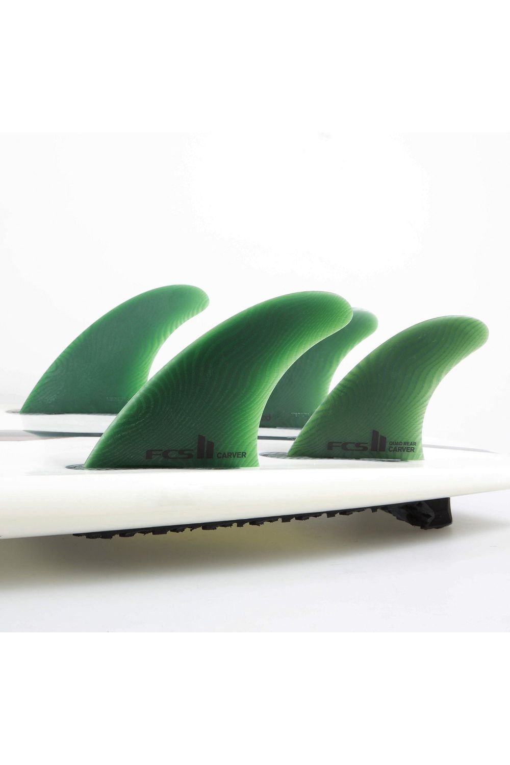 FCS II Carver Neo Glass Medium Sage Quad Rear Retail Fins