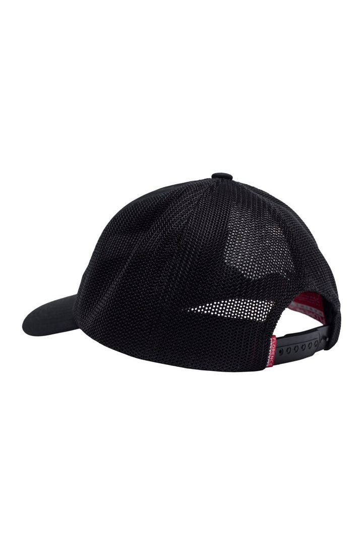 Florence Marine X Unstructured Trucker Hat Black