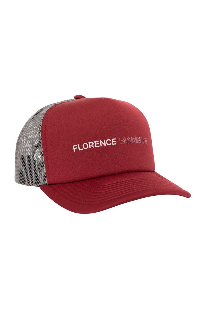 Florence Marine X Foam Trucker Hat Maroon