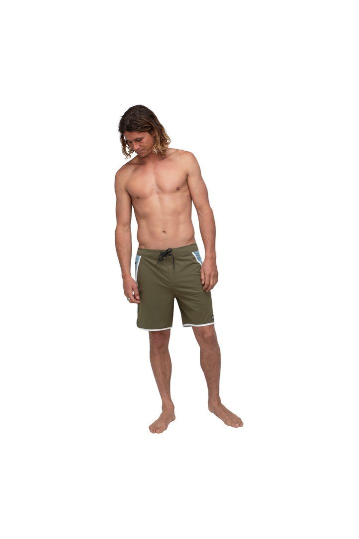Florence Marine X Block Boardshort Burnt Olive
