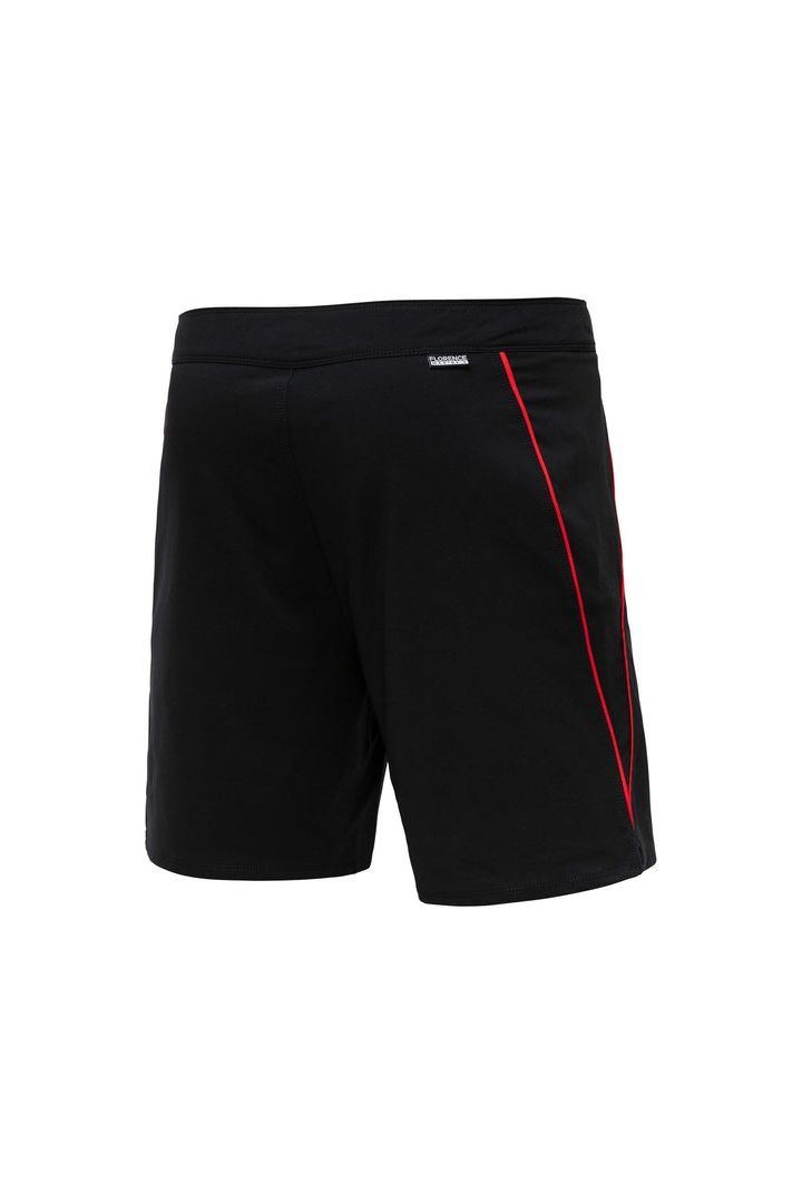 Florence Marine X Burgee Gamma Outline Boardshort Black