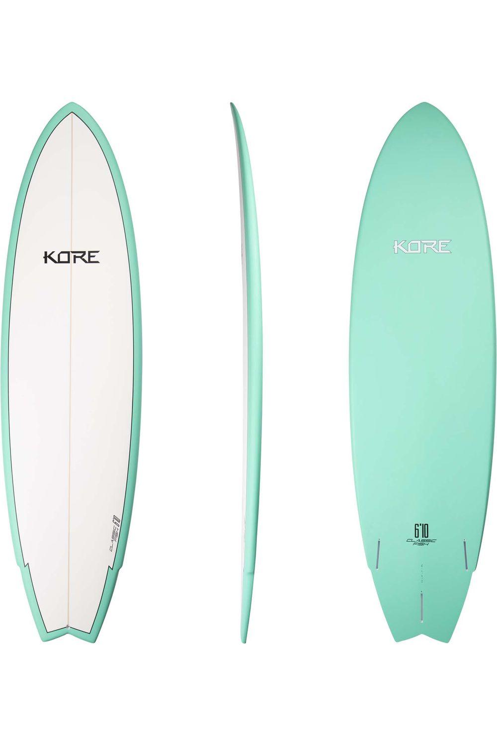 Kore Classic Fish White/Seagreen