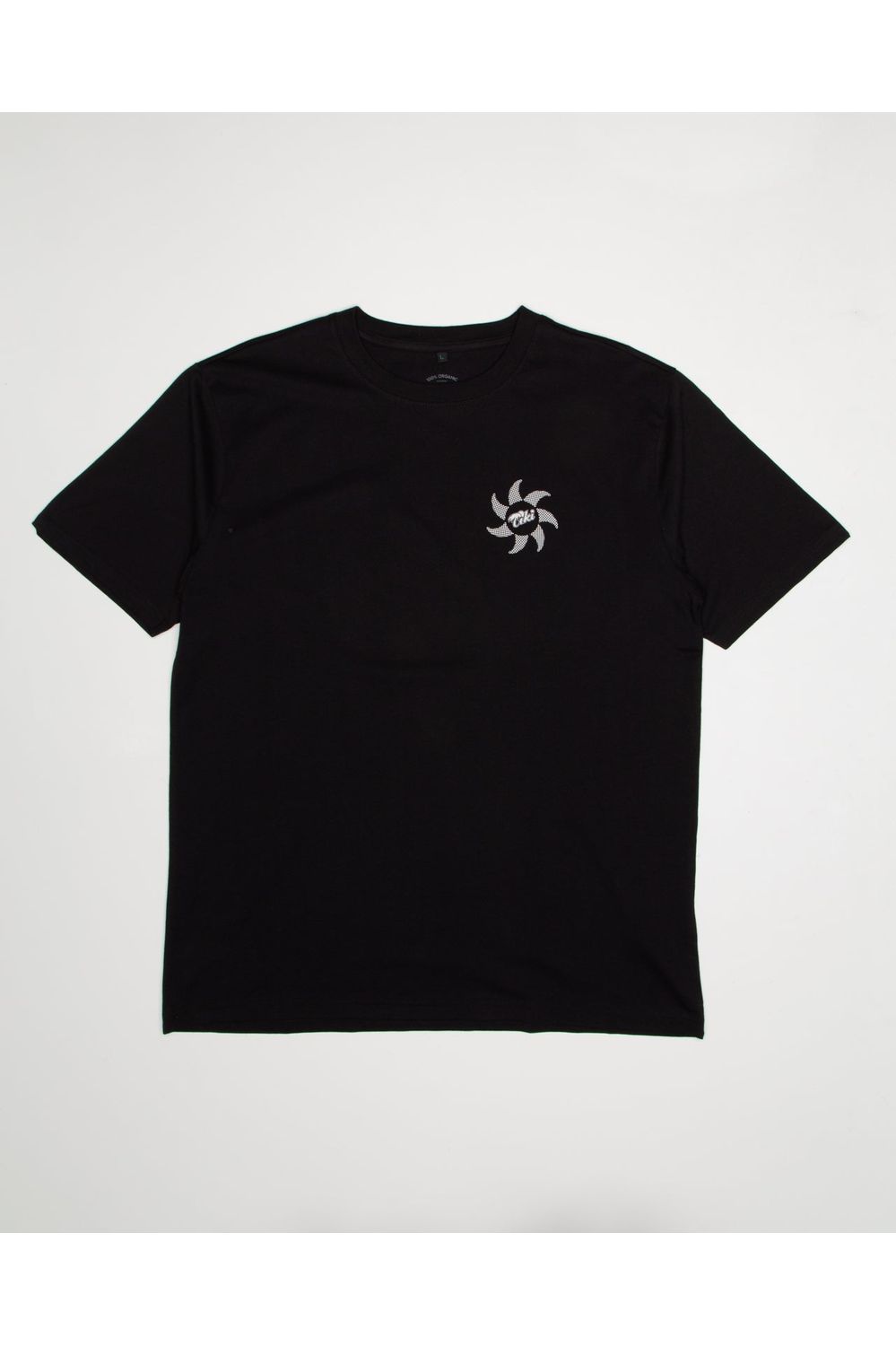Tiki Manu T-Shirt Short Sleeve Black