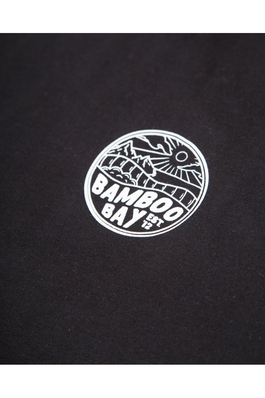BamBooBay MNT Badge T-Shirt Black