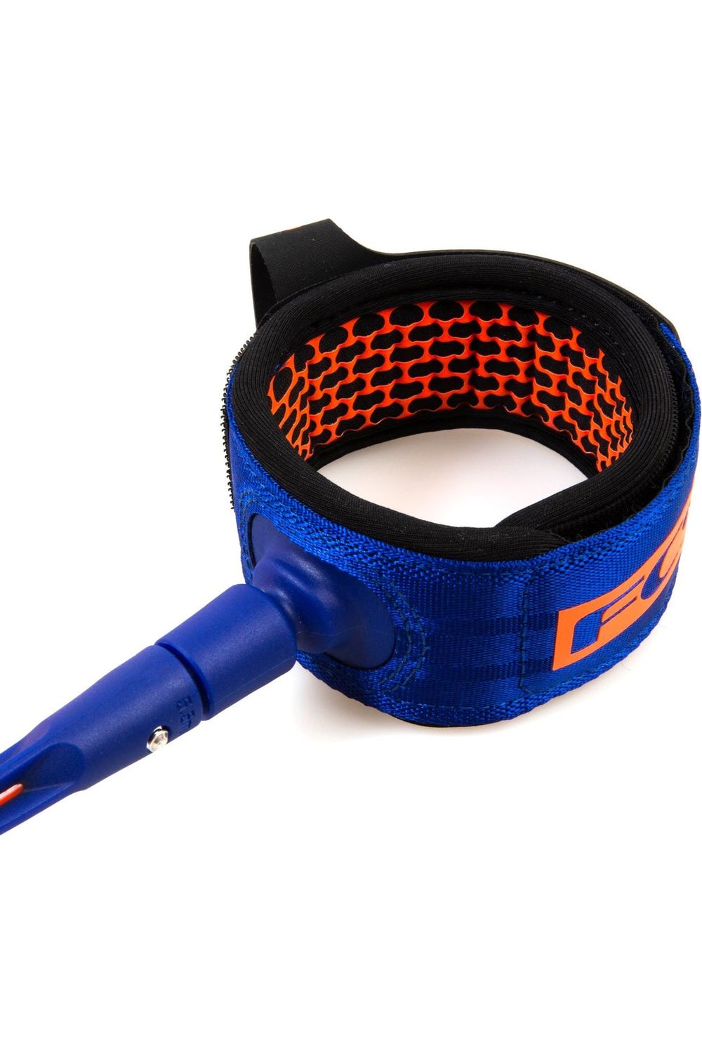 FCS 5`0 Comp Essential Leash Orange/Navy