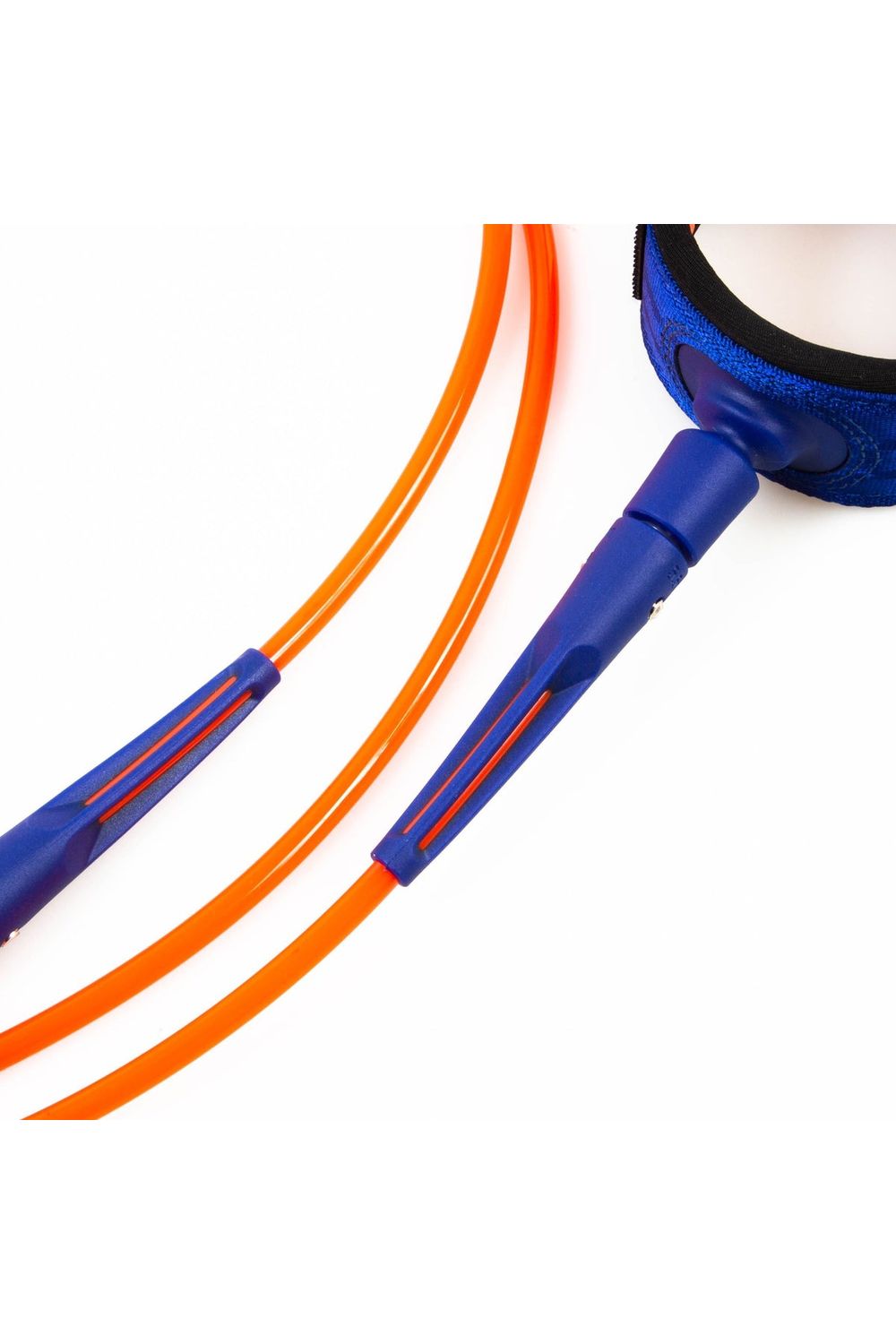 FCS 5`0 Comp Essential Leash Orange/Navy