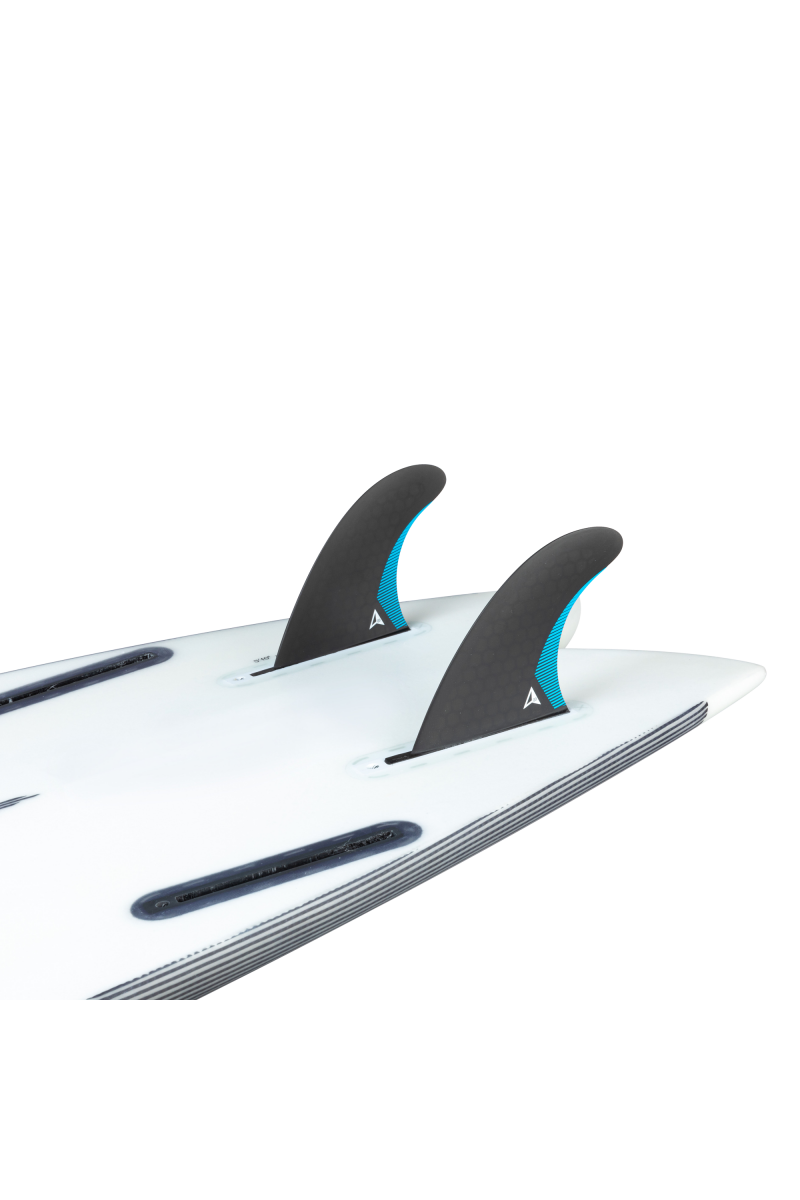 4.05" Quad Rear Fin - Set 2 - Fcs Base - Black