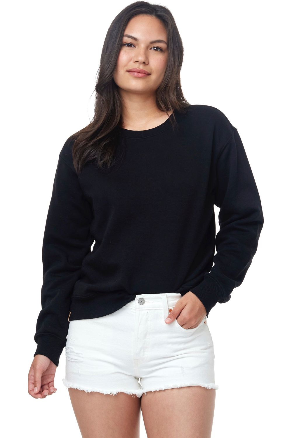 TreeFleece Womens Boyfriend Crew