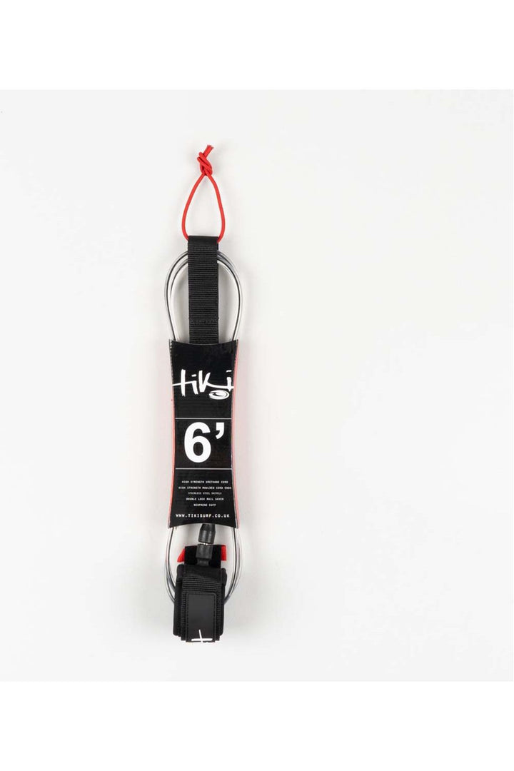 Tiki 6'0 Leash 7MM 2 Swivel Black