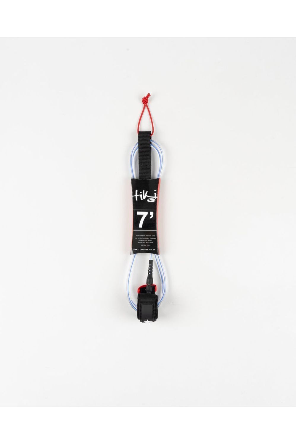 Tiki 7'0 Leash 7MM 2 Swivel Blue
