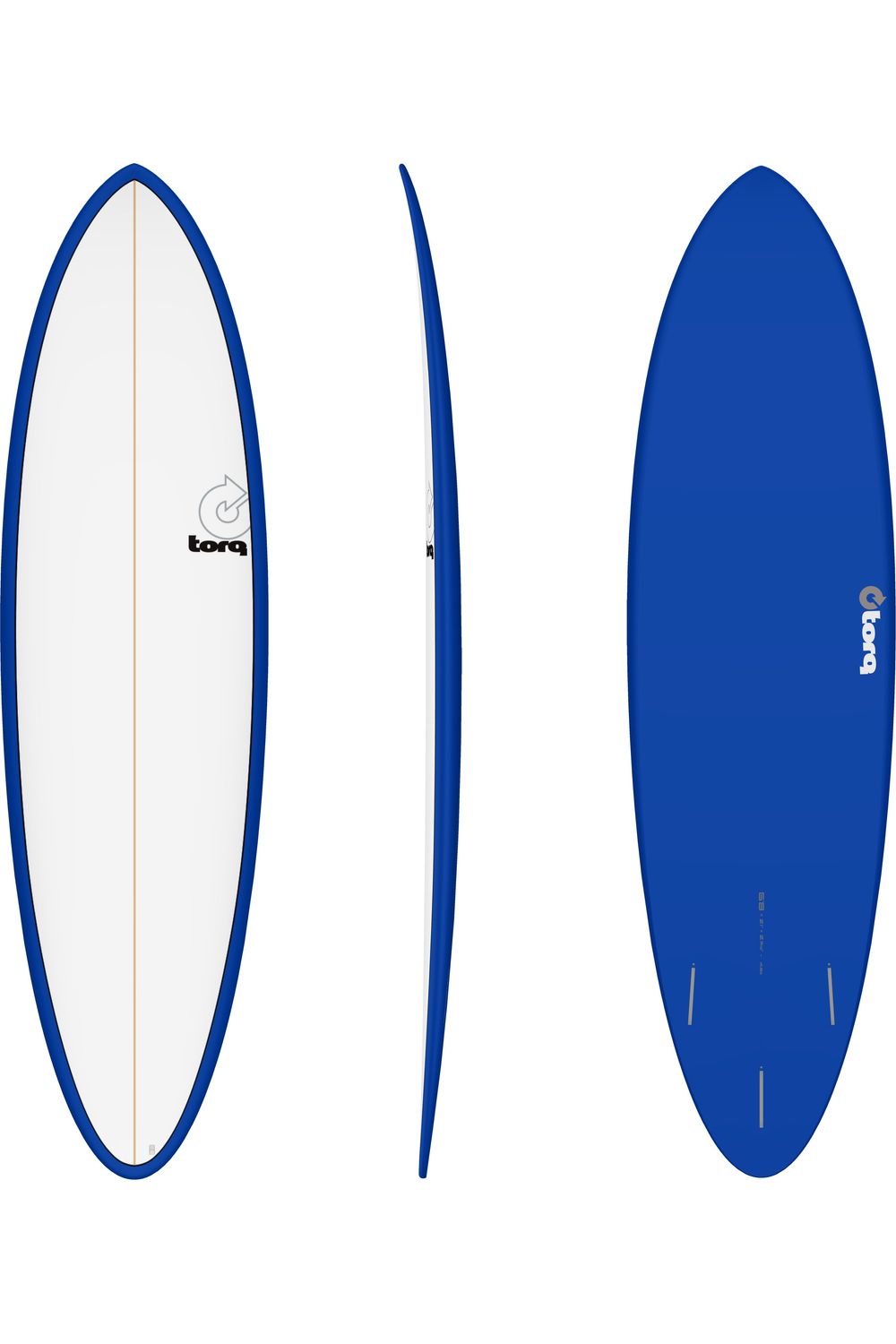 Torq TET Mod Fun Surfboard in Pinline Colour