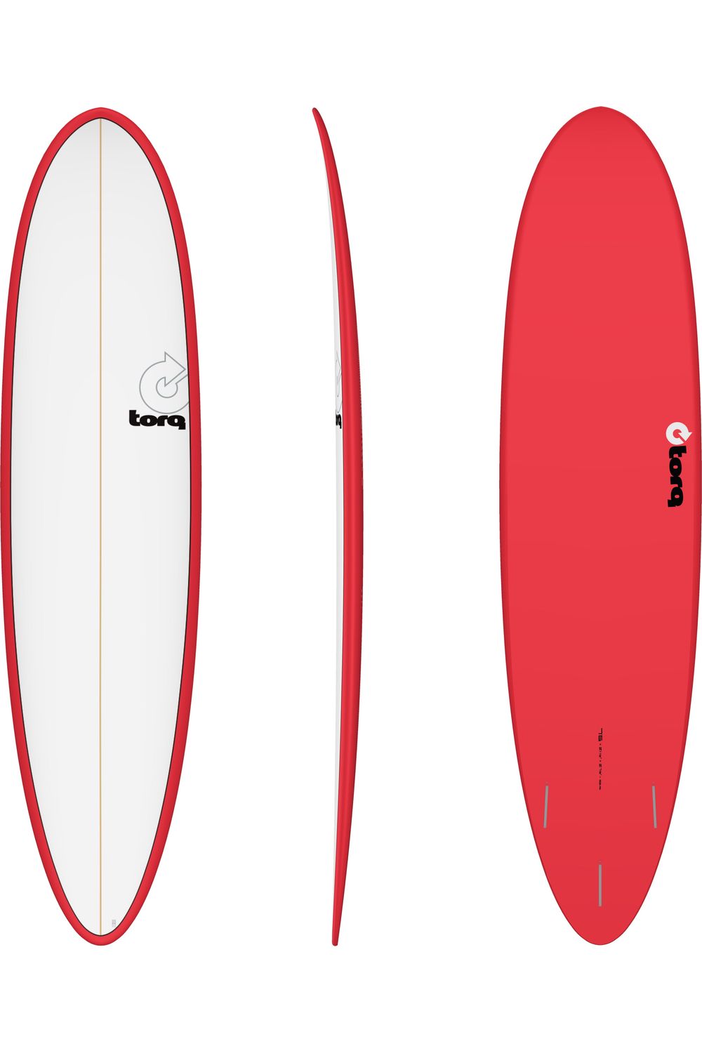 Torq TET Mod Fun Surfboard in Pinline Colour