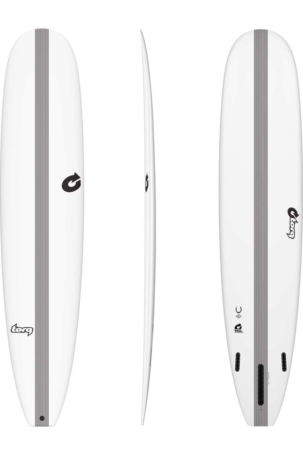 Torq TEC The Horseshoe Surfboard in White (Gen 1)