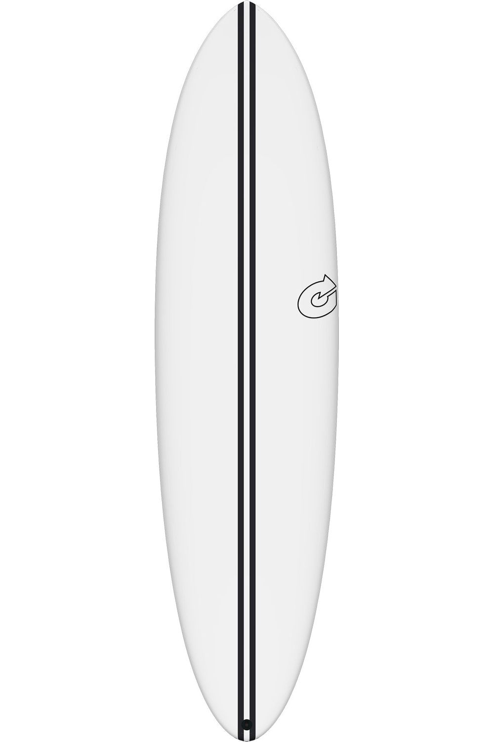Torq TEC Chopper Surfboard In White (Gen 2)