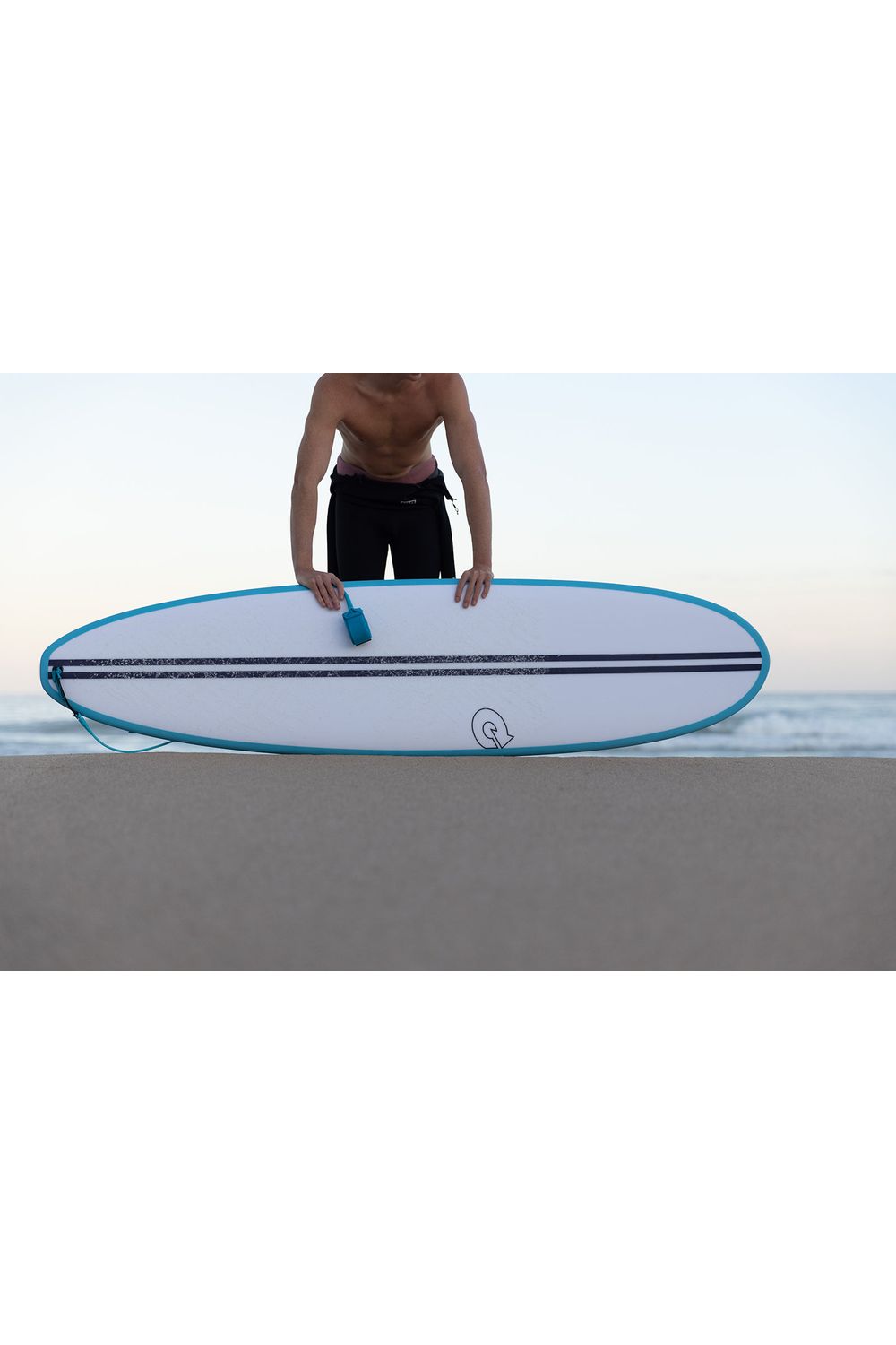 Torq TEC V+ Surfboard In Blue/White