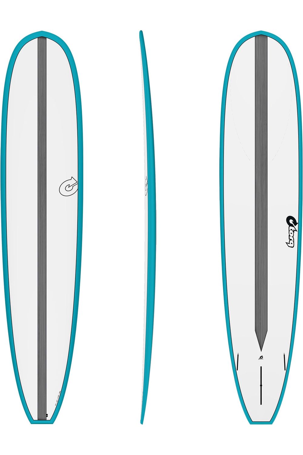 Torq TET Long Surfboard With Carbon Strip In Teal