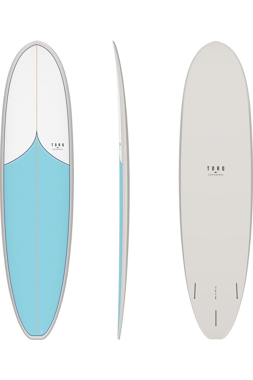 Torq TET Mod Fun V+ Surfboard with Classic Vortex Pattern