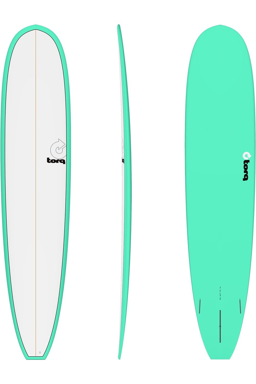Torq TET Long Surfboard in Pinline Seagreen