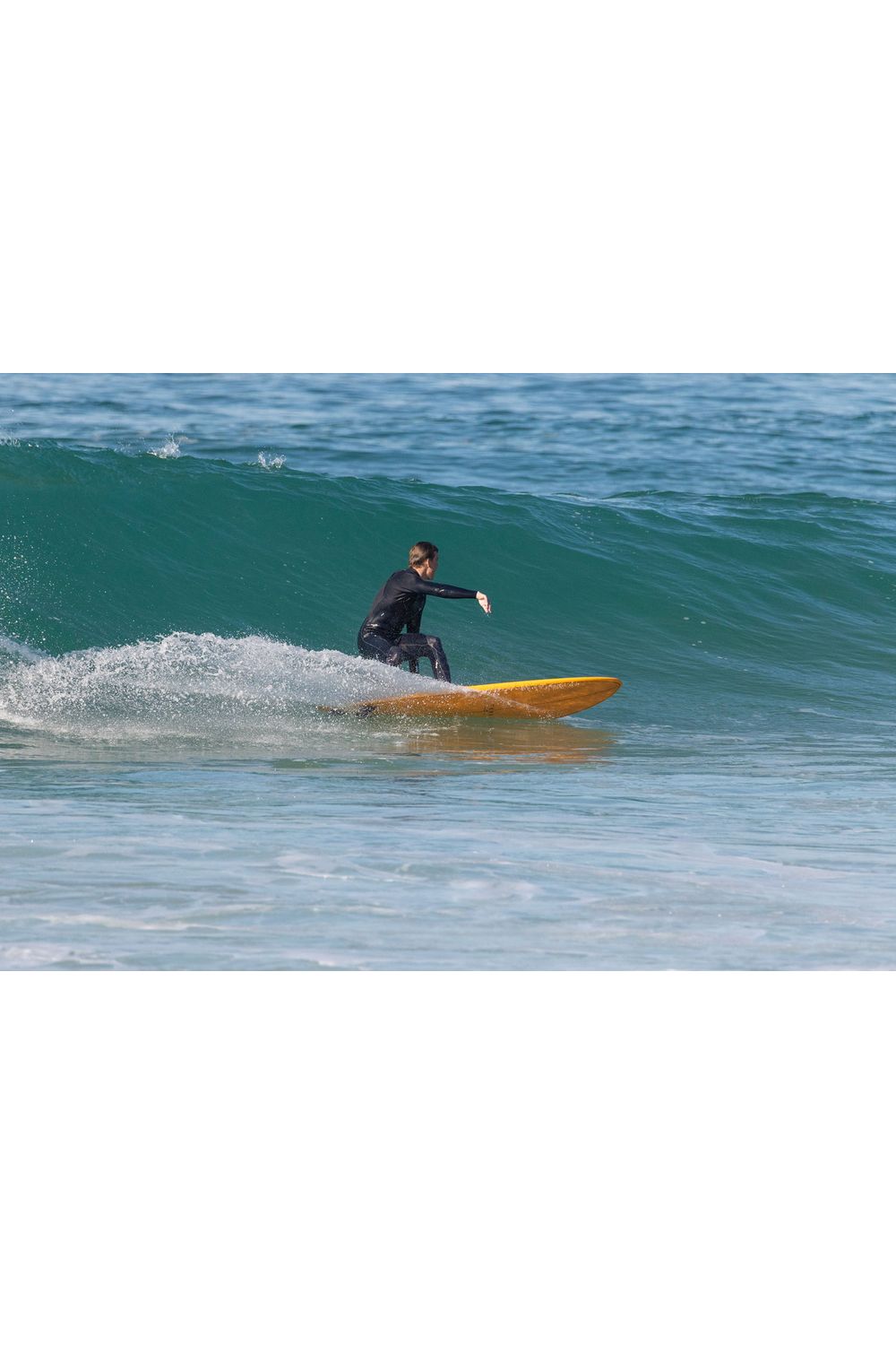 Torq TET Mod Fun Surfboard in Pinline White