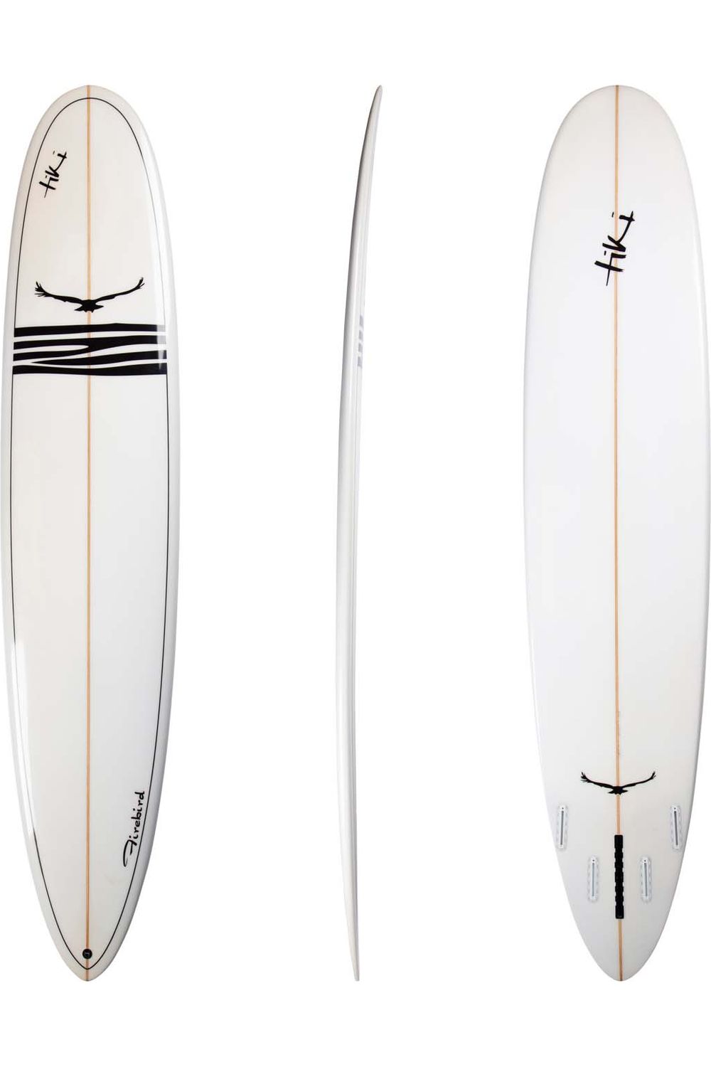 Tiki Firebird PU Clear Surfboard