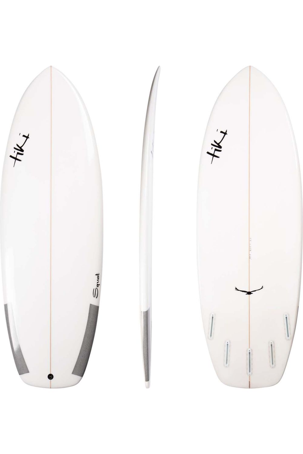 Tiki Squat EPS Surfboard Clear