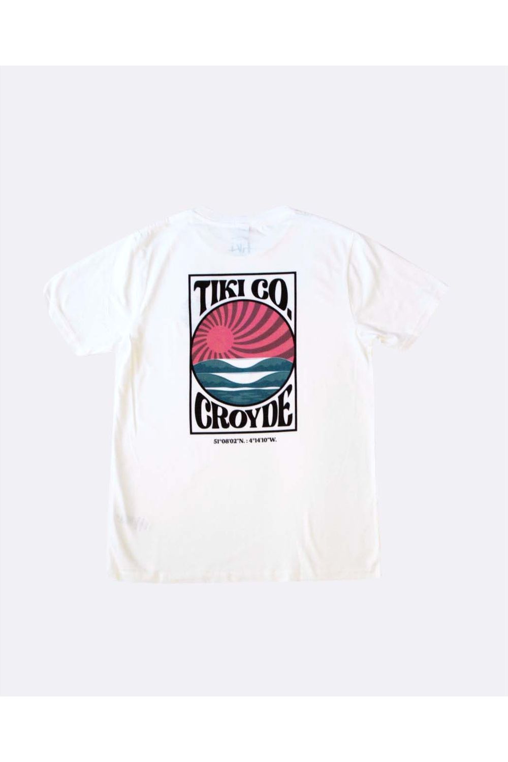 Tiki Croyde T-Shirt - Whte