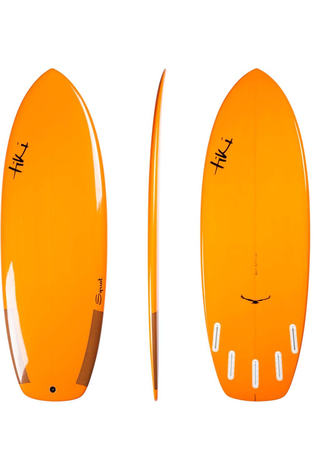 Tiki Squat EPS Surfboard In Orange