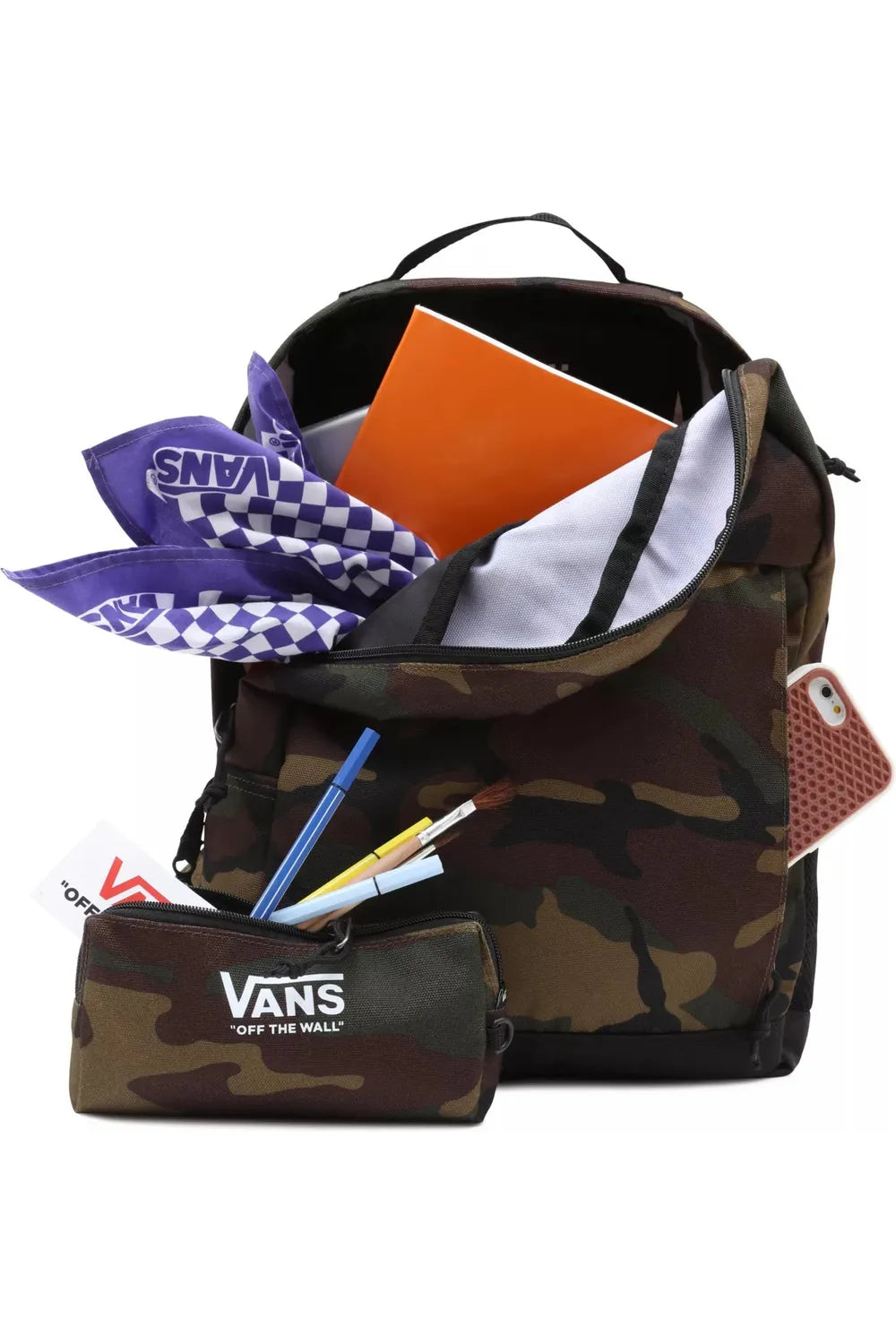 Camo shop backpack boys