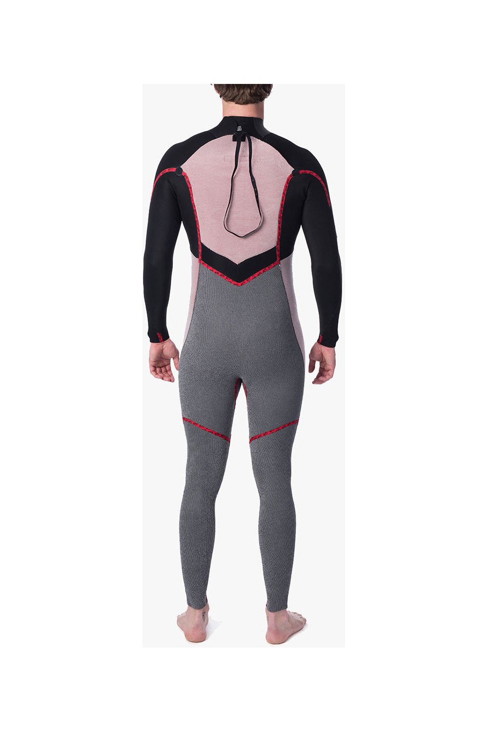 Dawn Patrol 5/3 GB Back Zip Streamer Wetsuit Black