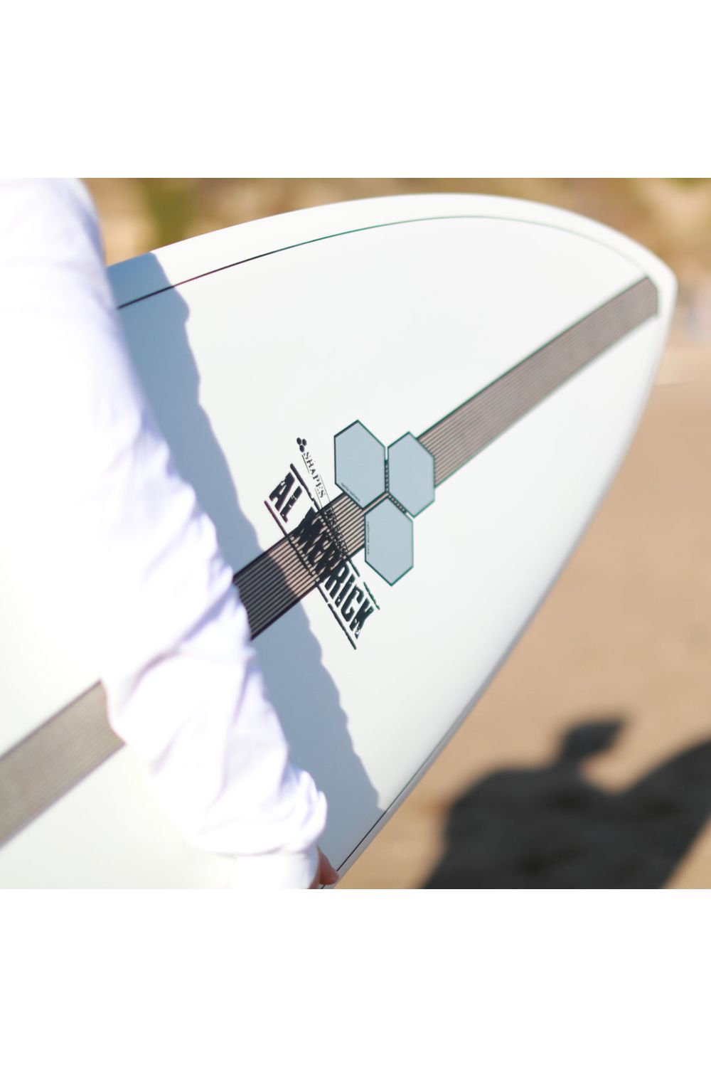 Torq Pod Mod X-Lite Channel Islands White Surfboard