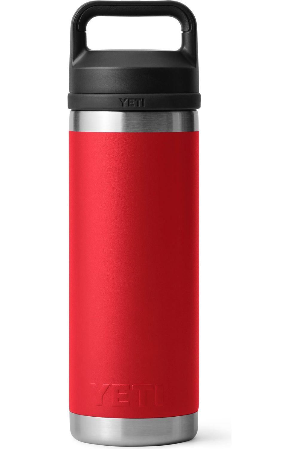 Yeti Rambler 18oz Bottle Chug Rescue Red