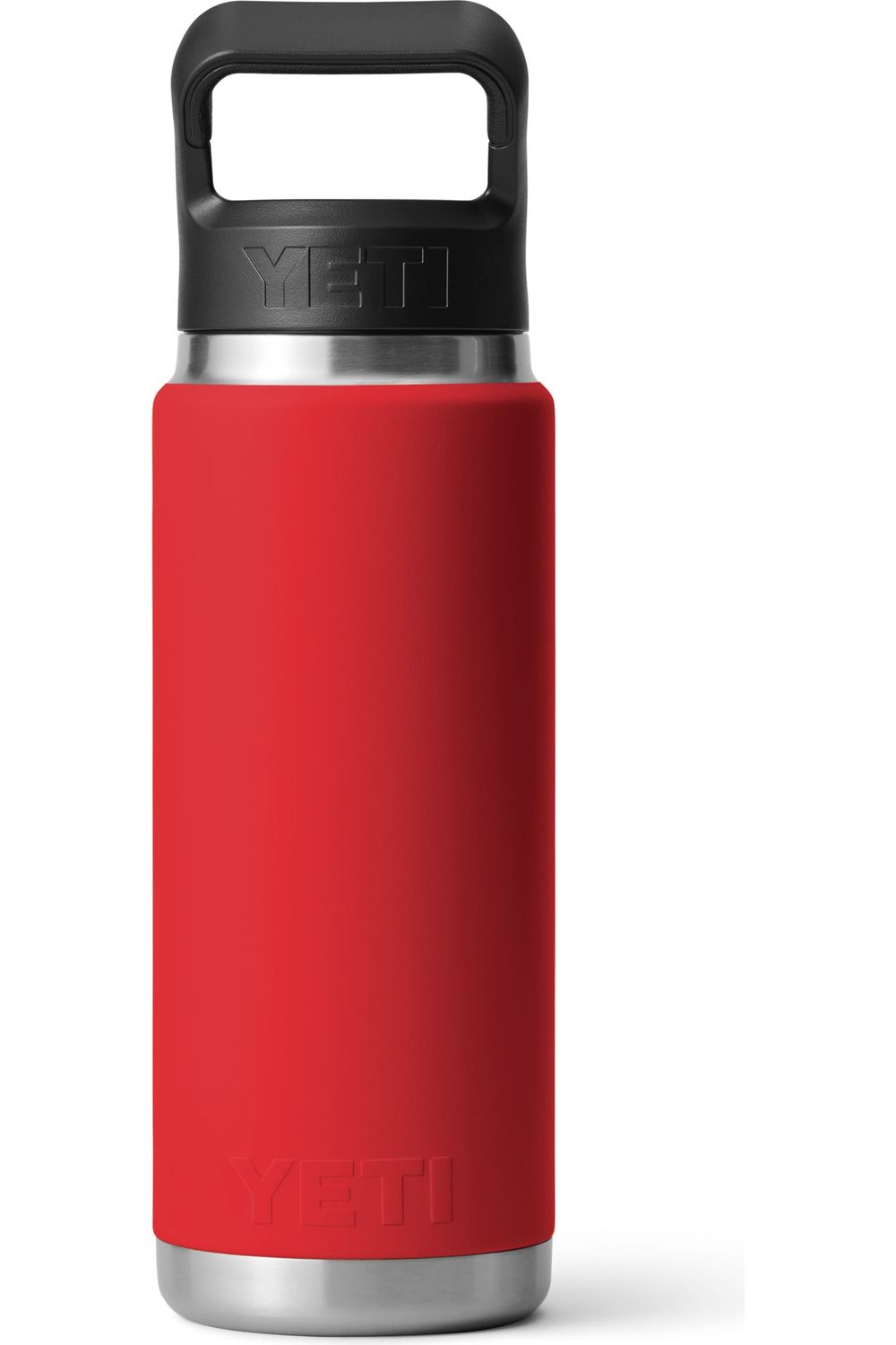 Yeti Rambler 26oz Bottle With Chug Cap Rescue Red