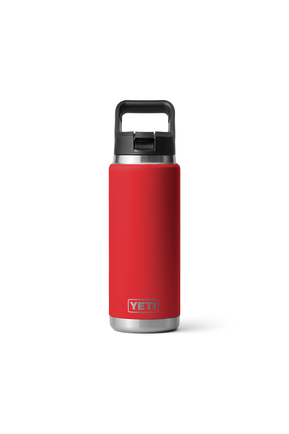Yeti Rambler 26oz Bottle With Chug Cap Rescue Red