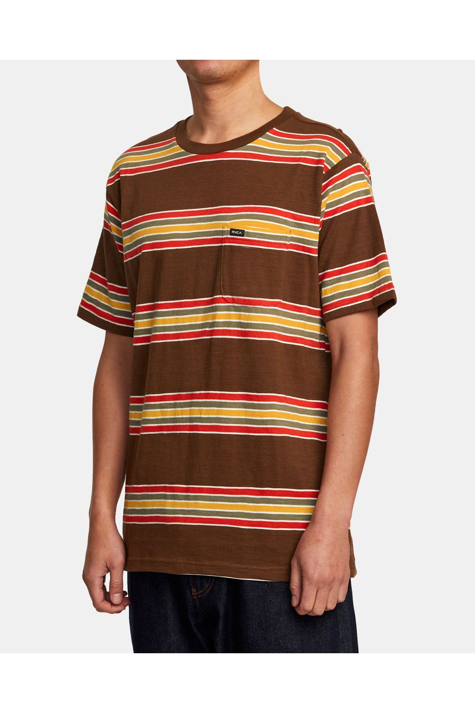 RVCA Somedays Stripe T-Shirt