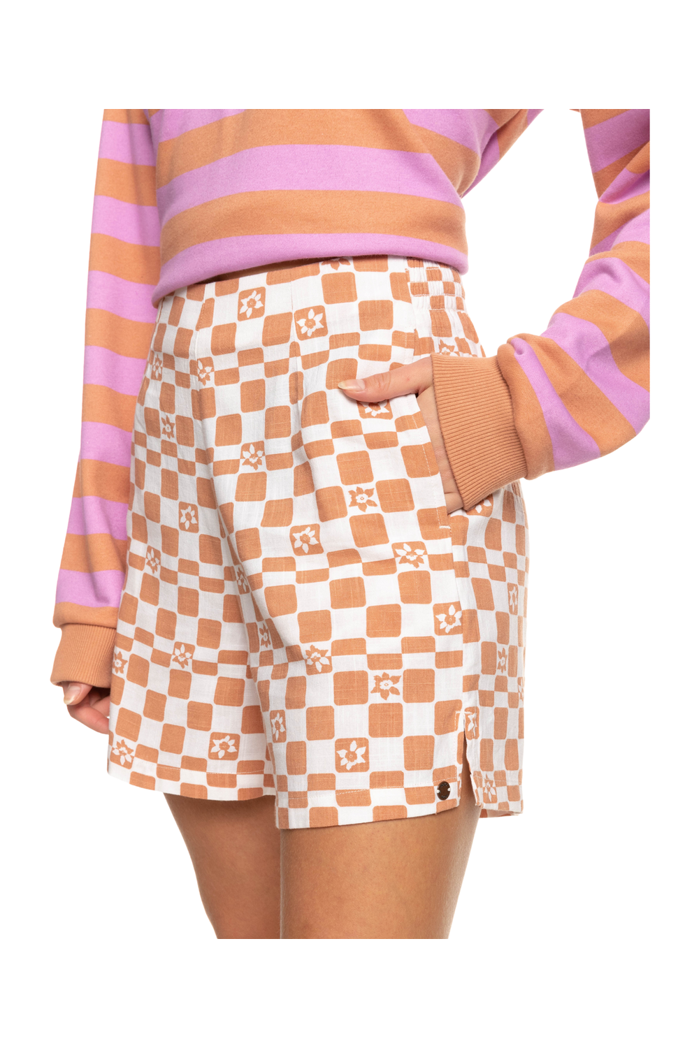 Roxy Over The Sun Check Shorts